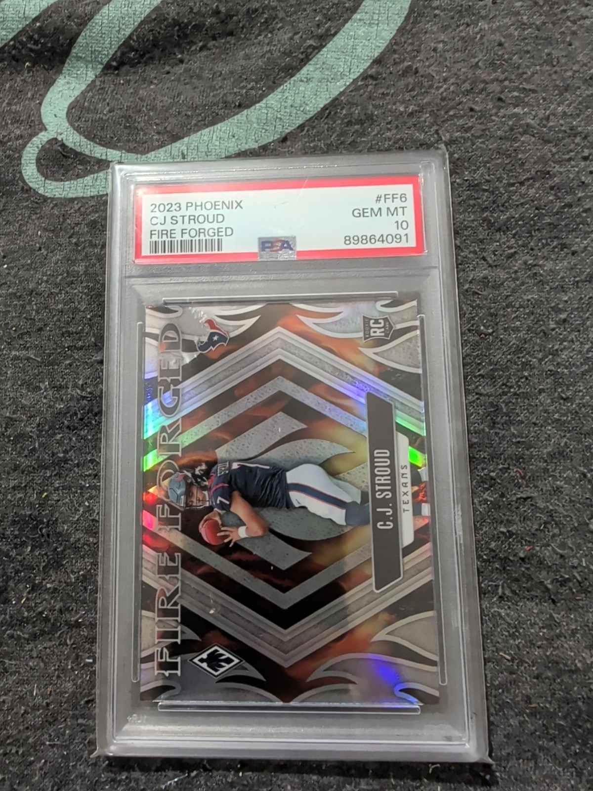 2023 Panini Phoenix - Fire Forged C.J. Stroud #FF-6 (RC)