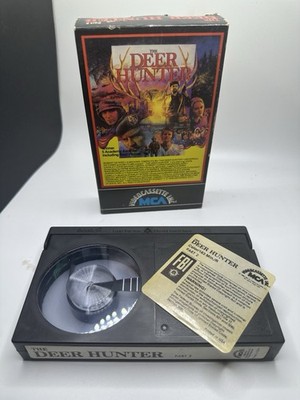 The Deer Hunter Rainbow MCA Part 1 & 2 Robert DeNiro Beta Not VHS Betamax