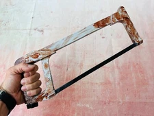 Terrifying Bloody Hacksaw Movie Prop Halloween Plastic Saw Clown Horror Weapon