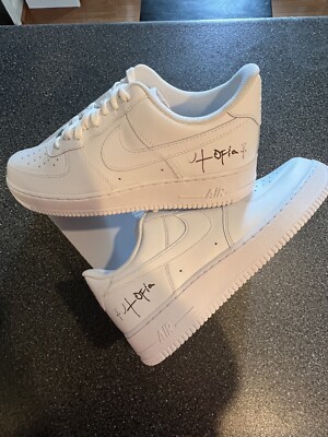 Nike Air Force 1 Low '07 White Travis Scott Cactus Jack Utopia Edition Size 12