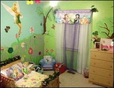 Disney Tinkerbell Valence 49"x16" Excellent condition. used