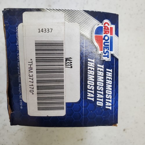 Nuevo 96-15 ACURA HONDA Motor Refrigerante Termostato 167 F STANT/CARQUEST 14337 - Imagen 2 de 2