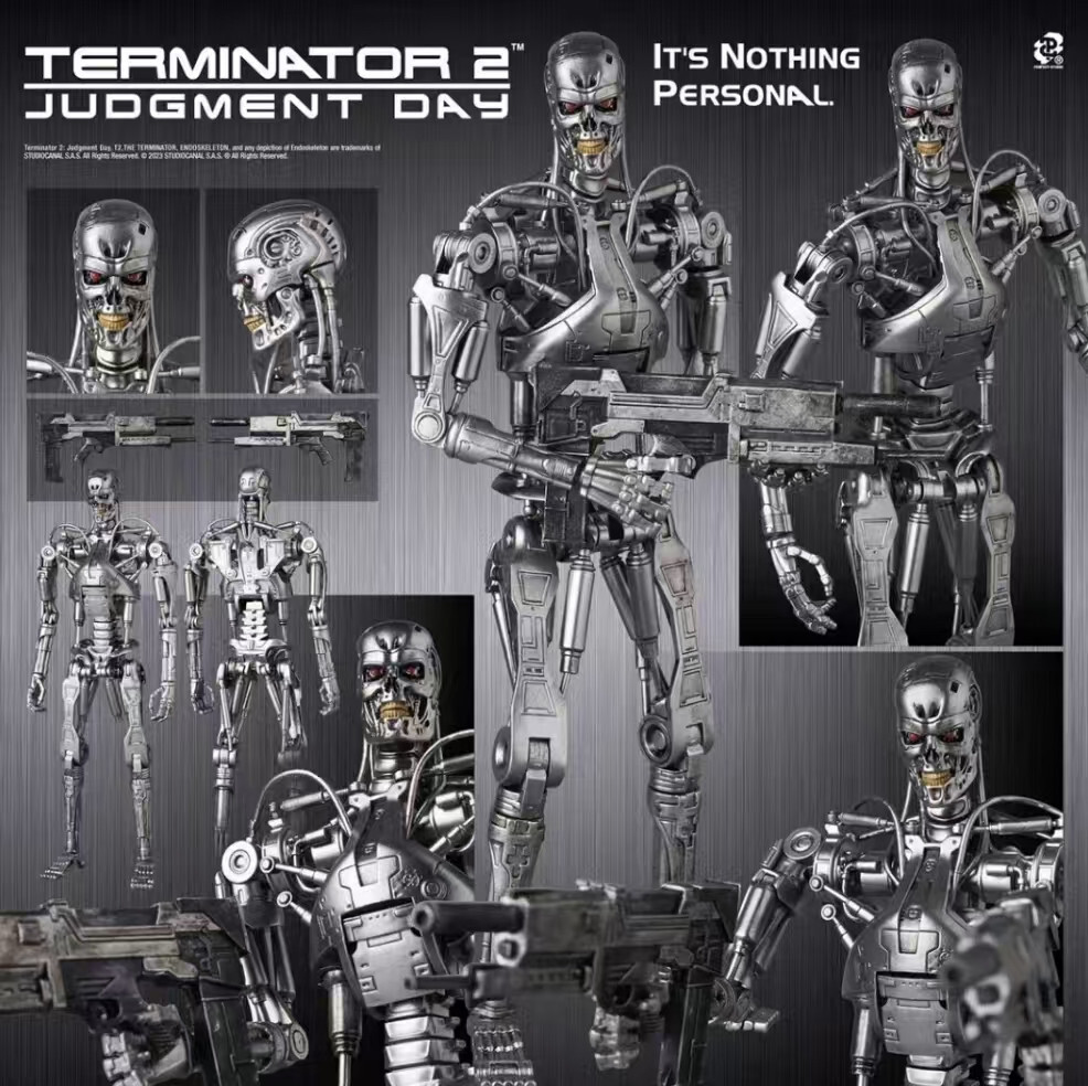 New 1/12 Scale Mafex No.206 T800 ENDOSKELETON (T2 Ver