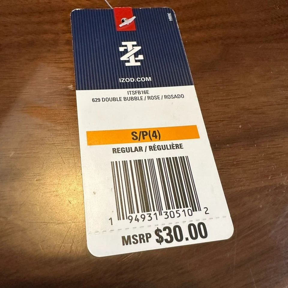 2 polos Izod rosa/verde para niños talla 4 nuevos con etiquetas Foto 3 de 4