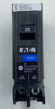 EATON BRN120DF CIRCUIT BREAKER 20A 1 POLE UNIT TYPE BR AFCI/GFCI 120V 60HZ