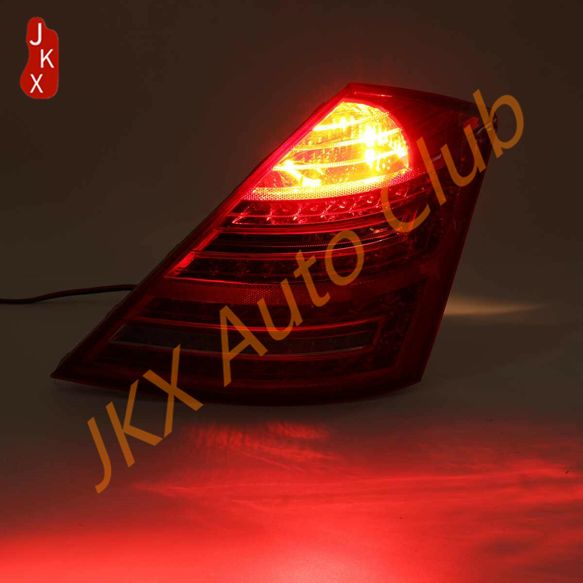 LED Rad Tail Lights Rear Lamps For Benz W221 S450 S550 S600 S Class ...