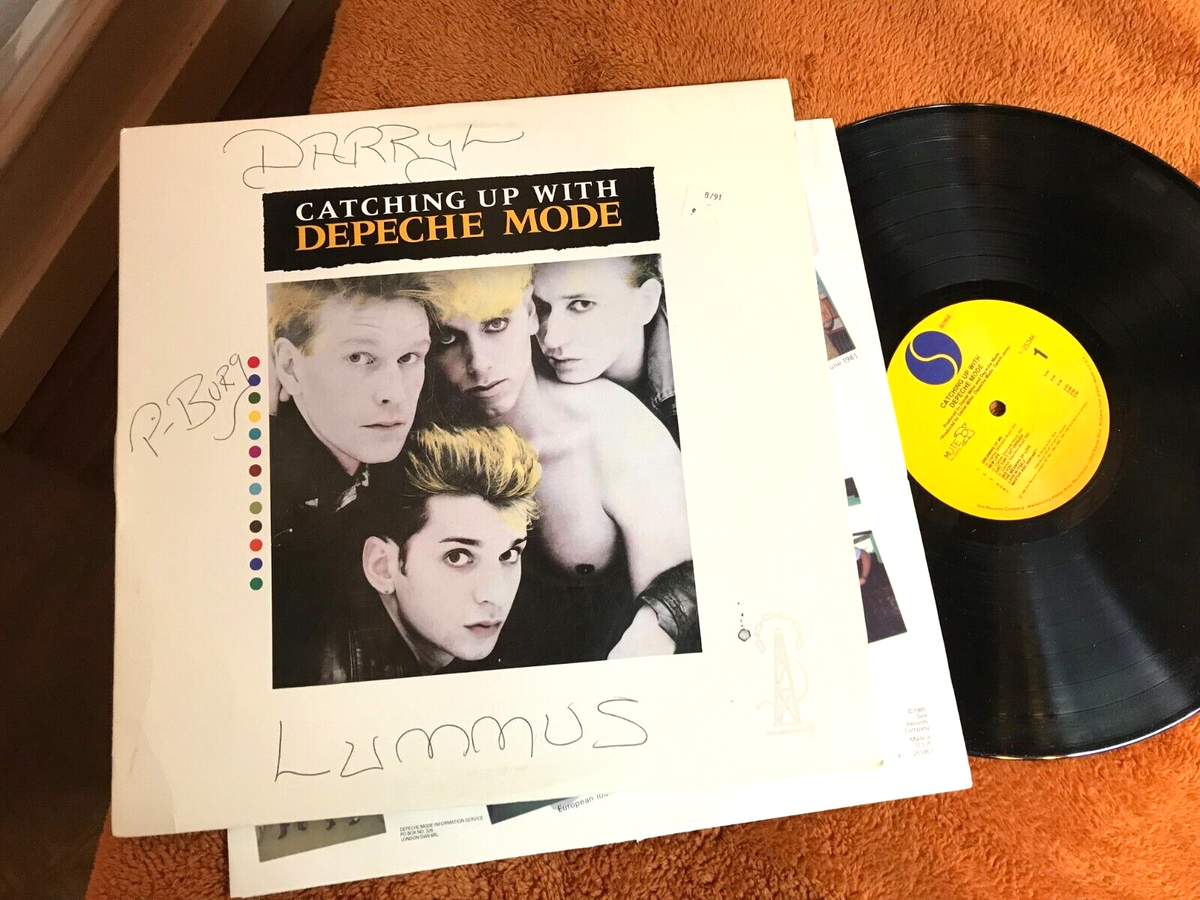 Depeche Mode catching up with original lp vinyl '85 sire rare