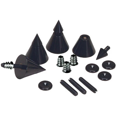 Dayton Audio DSS4-BK Black Speaker Spike Set 4 Pcs.