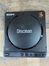 1988 Sony D-4 Discman Portable CD Player, Battery  Orig. Case Japan PARTS Only