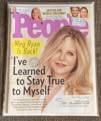Meg Ryan/Brad Pitt/Gigi Hadid/Natalee Holloway People Magazine November 6, 2023