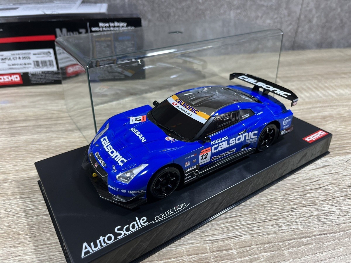 Very Rare!! Kyosho MINI-Z Racer Body SUPER GT CALSONIC IMPUL GT-R