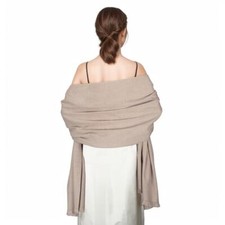 RUI VTRON Shawl Wraps for Women Pashmina Shawls and Wraps for Evening Beige