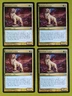 Grizzled Leotau x4 Alara Reborn 4x Magic the Gathering MTG
