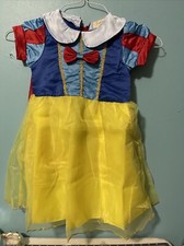 2T Snow White Costume Dress Up Play Time Costume Halloween Size 2T 100