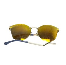 DAMAGED FENDI Authentic FF 40 Rimless Sunglasses FF 0040/S JFGSQ Gold White