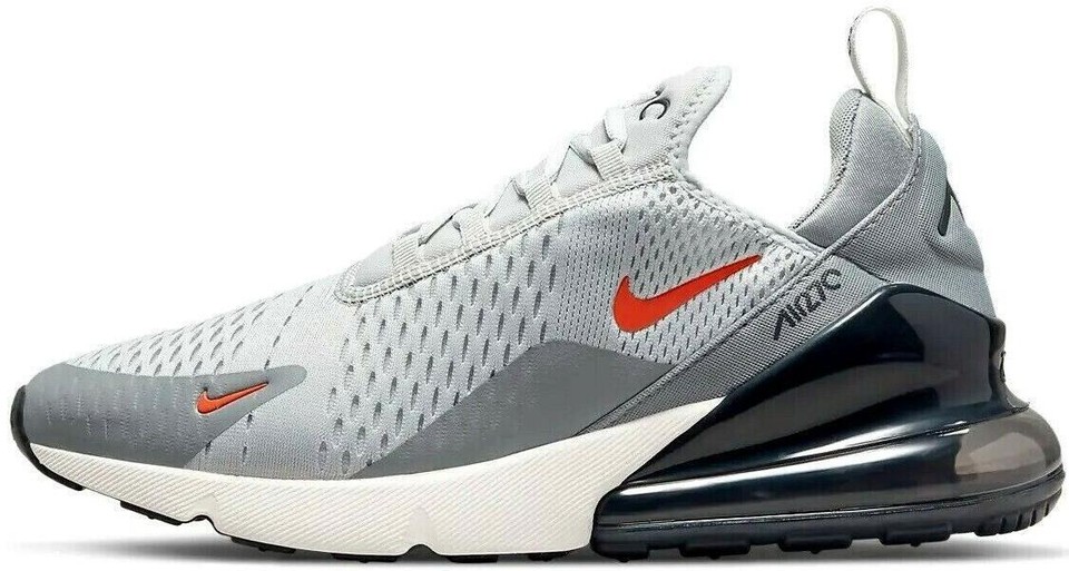 Nike Air Max 270 Grey Fog Team Orange for Sale Authenticity
