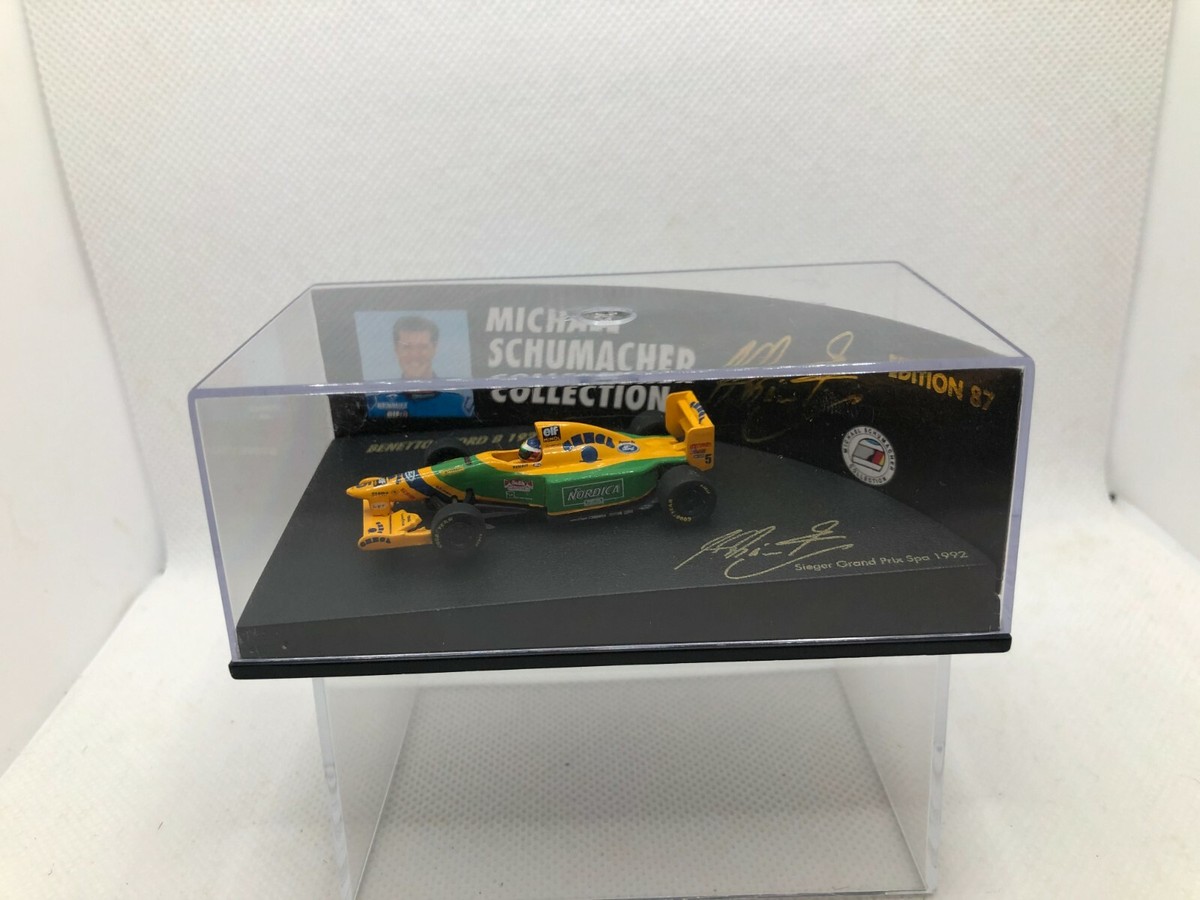 MINICHAMPS 1:87 Benetton B192 Winner GP 1992 Michael MINICHAMPS 1:87 Benetton B192 Winner GP 1992 Michael