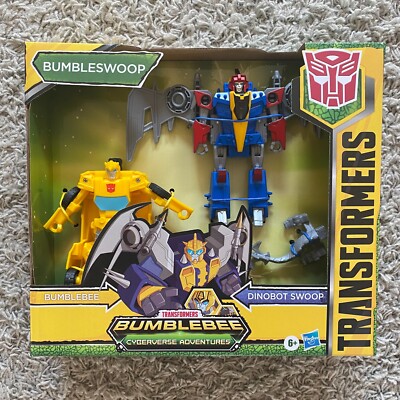 Transformers - Cyberverse Adventures Dino Combiners Bumbleswoop Megatron neu ovp