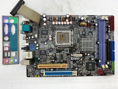 AOpen AOPEN UX661T  DDR1 - microATX - Sockel 775 - mit I/O Shield #M2281