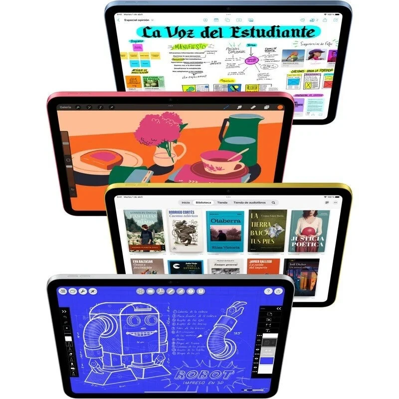 APPLE IPAD 11 GEN 2025 PINK DISPLAY 11"TABLET 256GB MD4P4TY/A GARANZIA ITALIA - Immagine 3 di 4