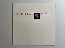 Vintage 1989 Cadillac Cars *Original Sales Brochure* (23 Color Pages)