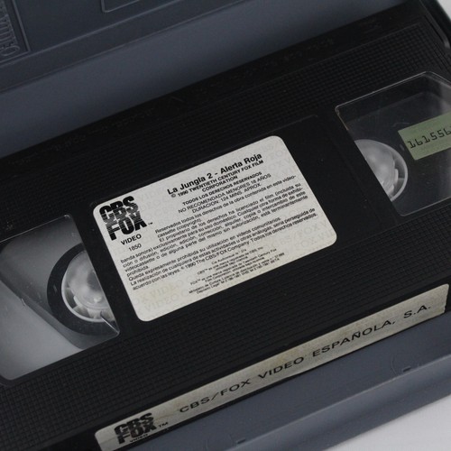 VHS La Jungla de Cristal 2 (1990) Bruce Willis Cinta Tape PAL Español - Imagen 4 de 6