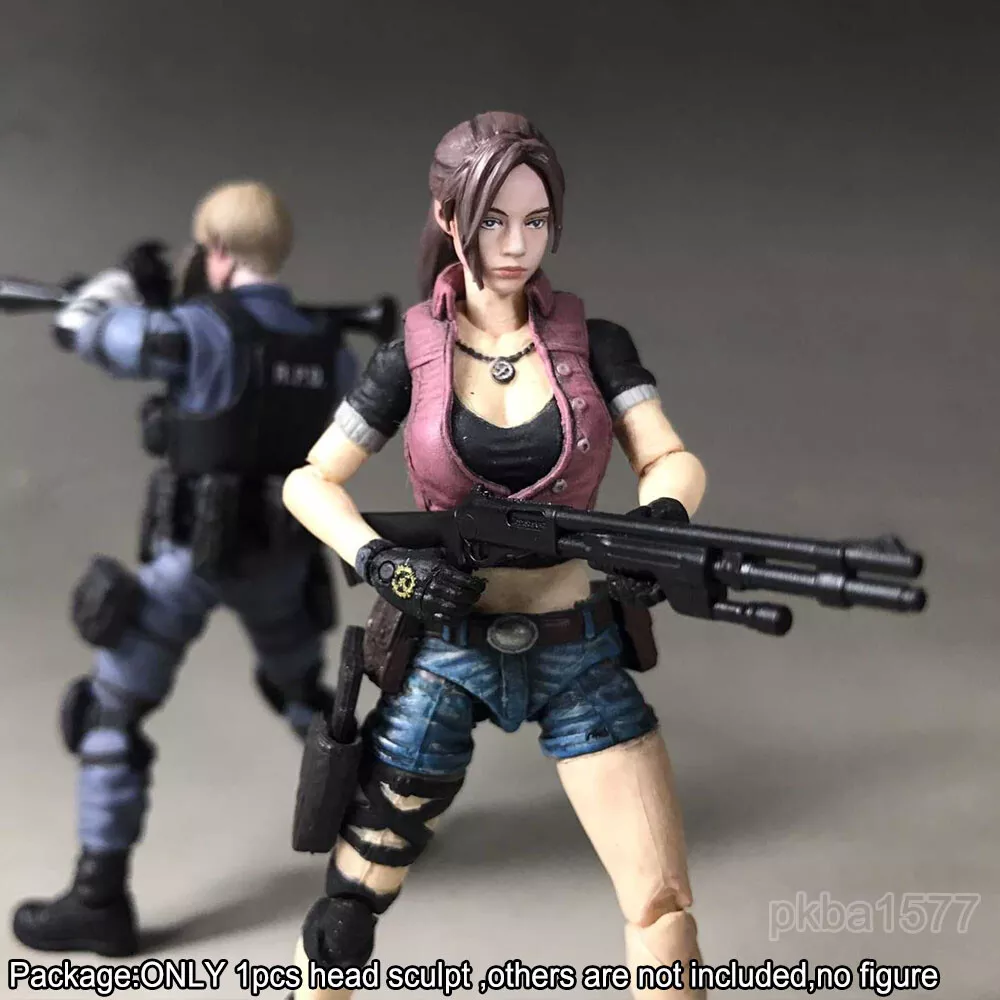 1/6 ratio Claire redfield female star's head shape is suitable for 12