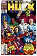 Incredible Hulk #417 NM- 9.2 1994 Rick Jones Bachelor Party Gary Frank Cover