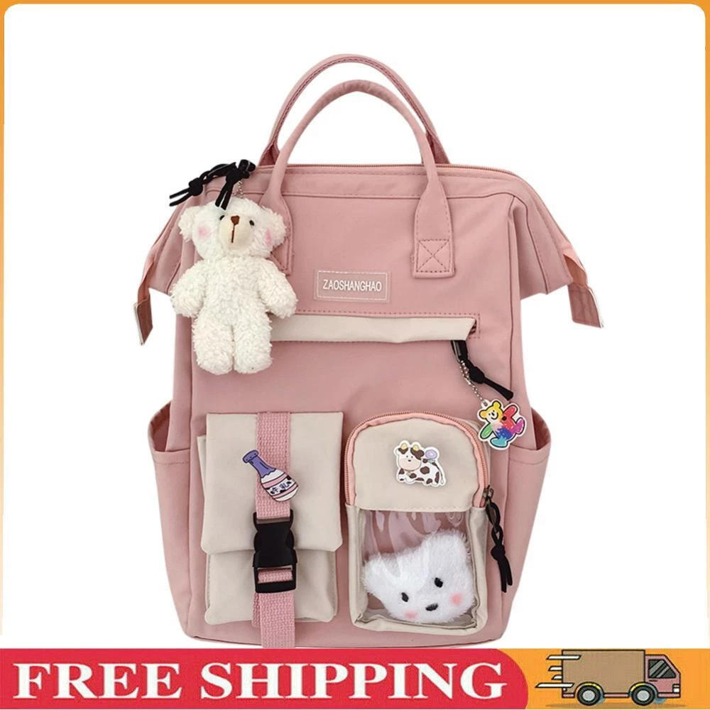 Rose gold travel clearance backpack
