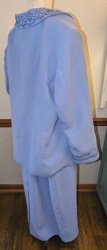 Maxie Klein Size 20w New Suit Blazer Jacket Skirt Secretary Chic - Picture 5 of 14