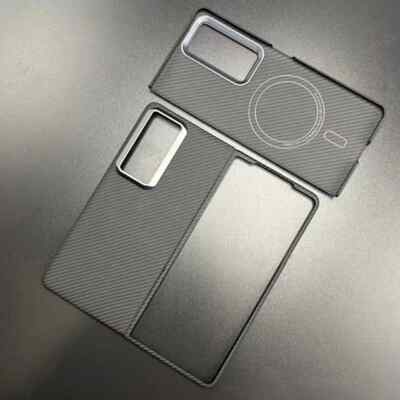 Genuine 600D Carbon Fiber Case Honor Magic V2 VS2 Magsafe Thin Hard Armor Cover
