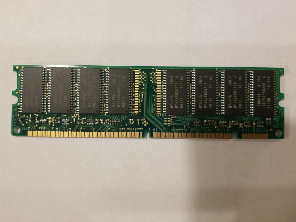 HYUNDAI HYM7V65M1601 128MB PC100-322-620 / IBM 38L2982 144 PIN MEMORY - Image 2 of 2