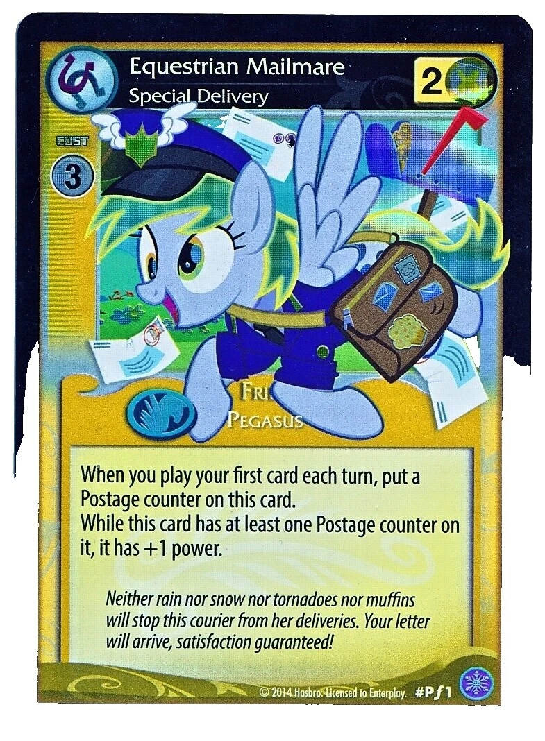 My Little Pony CCG casi nuevo y sin usar o mejor juegos de tarjetas intercambiables de Individual