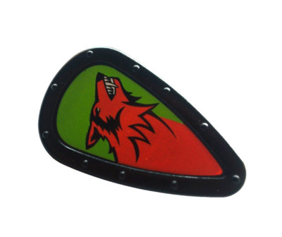 Playmobil  Medieval Black Wolf shield - C16