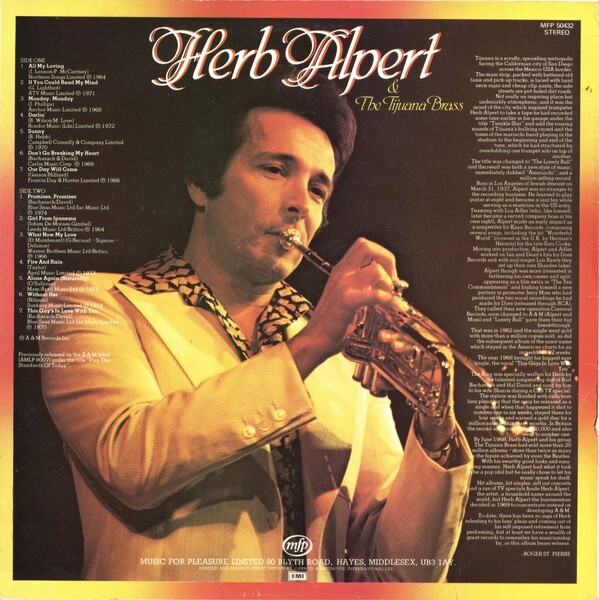 Herb Alpert & The Tijuana Brass This Guy's In Love With You (LP, Comp