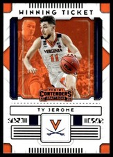 2020-21 Panini Contenders Draft Picks Winning Tickets Ty Jerome Virginia