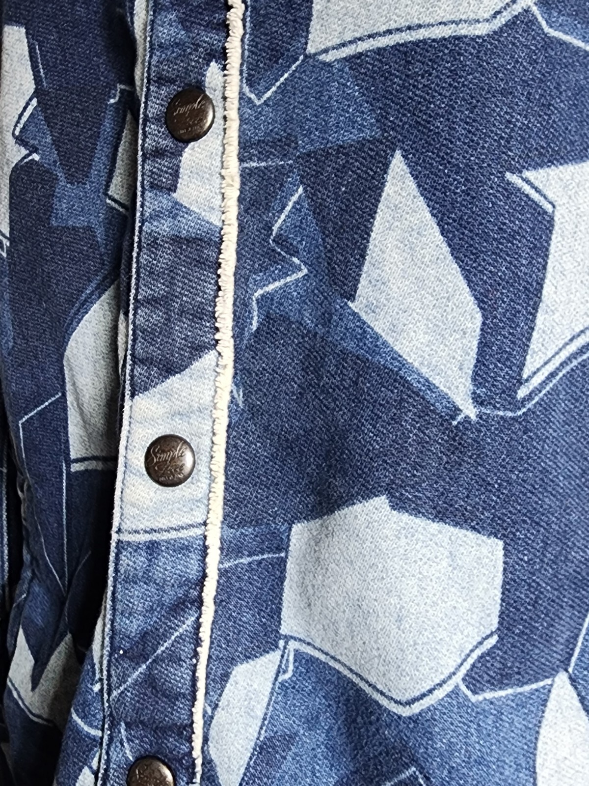 Sharp Looking  Patchwork Style Large Jacket By Al… - image 12