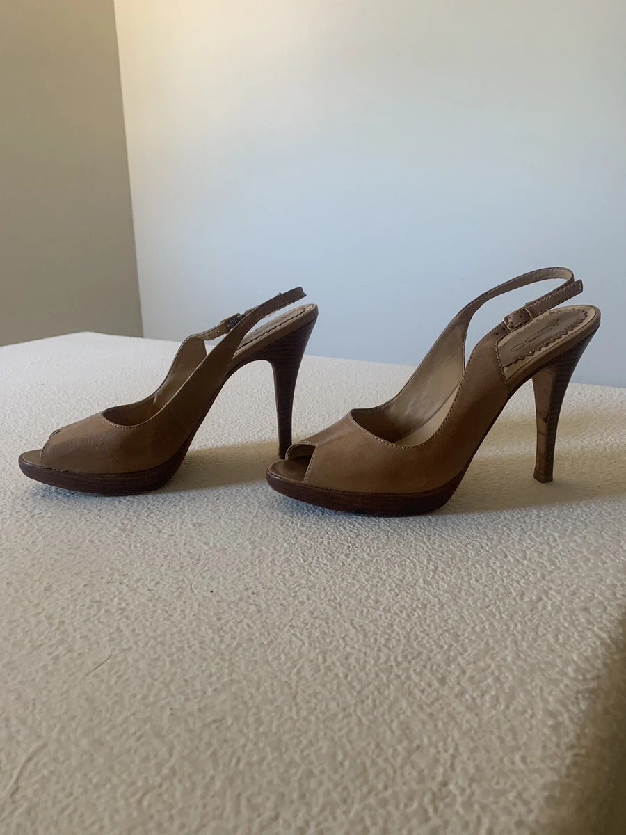 Mizani Heels- Camel – Atlanta Shoe Studio