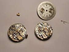 Vintage LANDERON cal 48 watch movements and dial  Geneva sport  Geneve