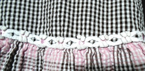 NIÑAS "¡RARO, TAMBIÉN!" VESTIDO - CUADROS NEGRO Y ROSA - 3T - Imagen 3 de 4