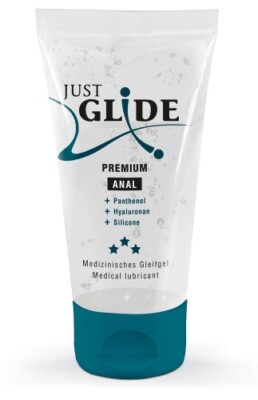 Just Glide Premium Anal Gleitgel wasserbasiert m. Hyaluron u. Panthenol 50 ml