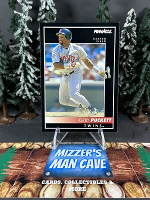 1992 Score Pinnacle Baseball Kirby Puckett Twins Base Card 20