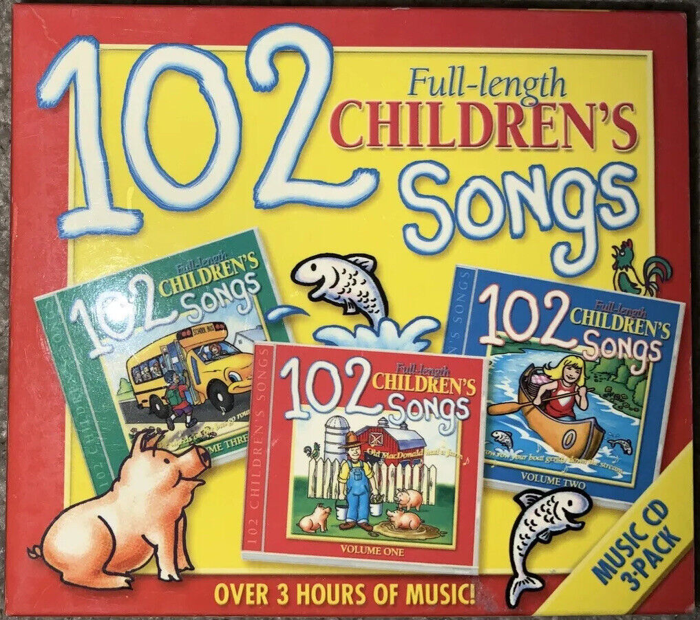 102 Children's Songs, by Twin Sisters 3-Disc Set (Twin 102 Children's Songs, by Twin Sisters 3-Disc Set (Twin