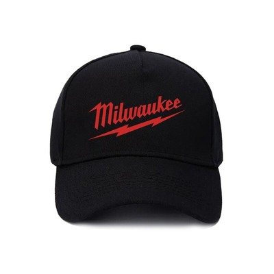 Milwaukee Tool Addicts Printed Hat 5-Panel Baseball Cap Unisex Adult