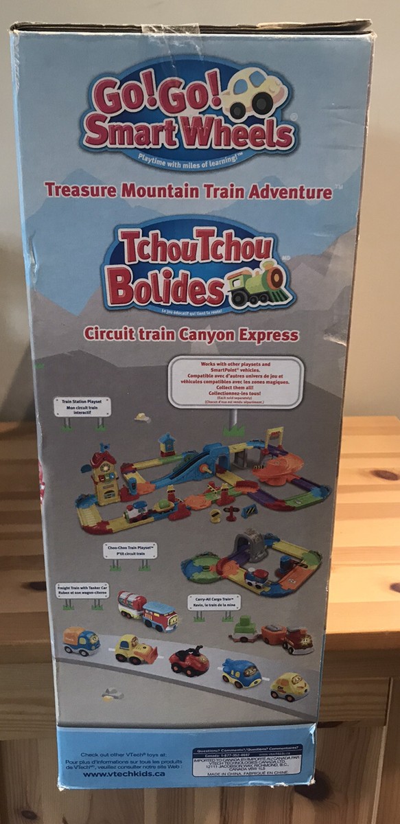 Vtech Treasure Mountain Train Adventure Go!Go! Smart Wheels