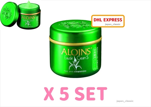 ALOINS EAUDE CREAM S WHOLE BODY MEDICATED CREAM 180g X 5 SET JAPAN GENUINE