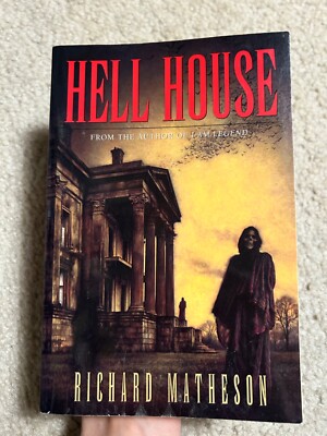 Hell House, Matheson, Richard, Paperback vintage horror story book