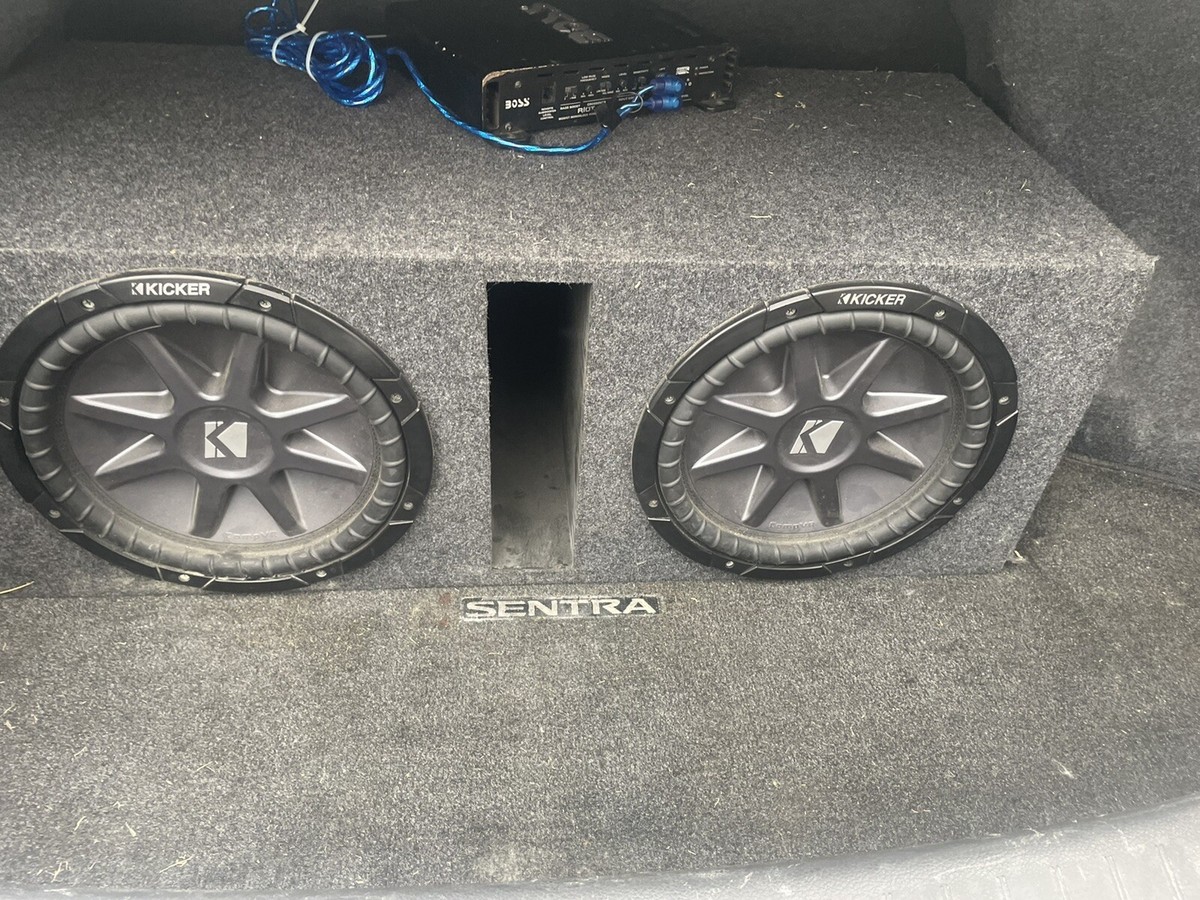 ASC H212V Dual 12 inch Ported Universal Fit Sub Box Enclosure for