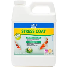 API Pond Stress Coat 32oz Makes Tap Water Safe and Protects Fish