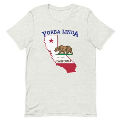 Yorba Linda California Home Town Pride Native City-State Souvenir Tee T-Shirt